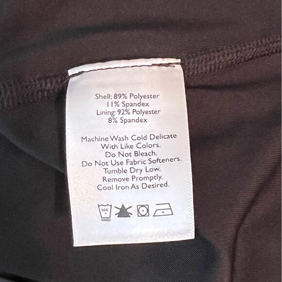 Eddie Bauer Horizon Black Skort Size 18 - Picture 5 of 5